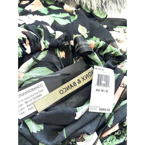 Bronx and Banco Flavia silk blend maxi gown - Picture 11 of 14